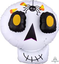 3D CUTE HALLOWEEN SKULL          5PZ