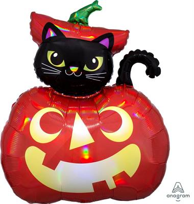 HOLOGR.SHAPE IRID.CAT PUMPKIN    5PZMC 100