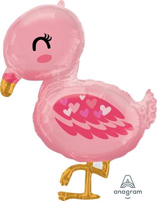 S SHAPE FLAMINGO BABY GIRL       5PZMC100