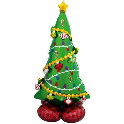 AIRLOONZ CHRISTMAS TREE 149CM       1PZ MC24