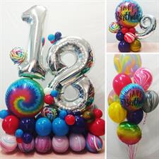 VIDEO TIE DYE BALLOONS