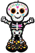 AIRLOONZ DAY OF THE DEAD SKELETON 132CM 1PZMC 24