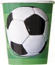 EU 3D SOCCER 9OZ PAPER CUPS 8CT PZ. MC. 72