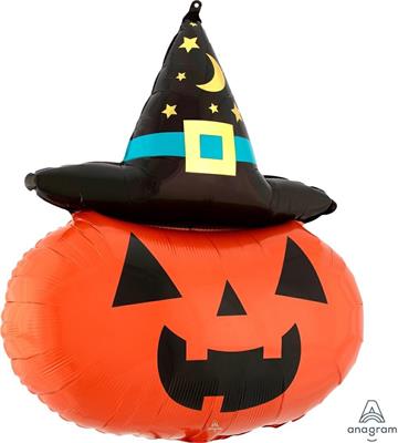 S SHAPE WITCHY PUMPKIN        5PZMC100