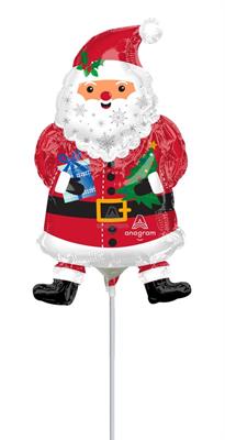 MINISHAPE SNOWY SANTA        10PZ MC500