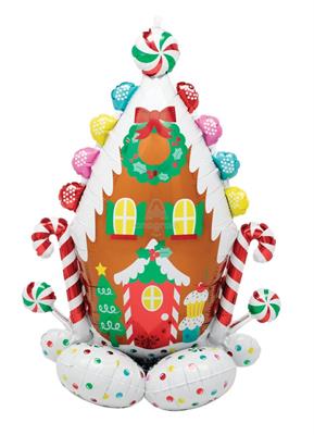 AIRLOONZ GINGERBREAD HOUSE 129CM 1PZMC 24