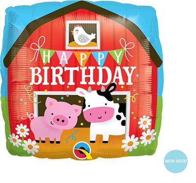 18 SQUARE BDAY BARN 5PZMC 100