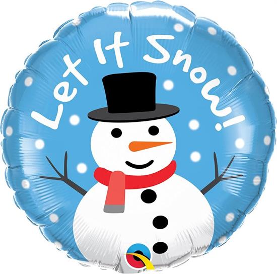 18 LET IT SNOW SNOWMAN                       5PZ MC100