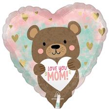 18 LOVE YOU MOM BEAR       5PZ