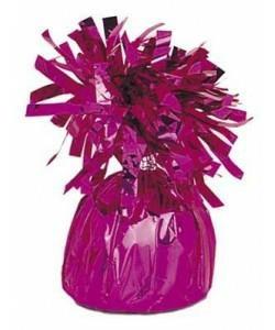 FOIL BALLOON WEIGHT MAGENTA    12PZ MC72